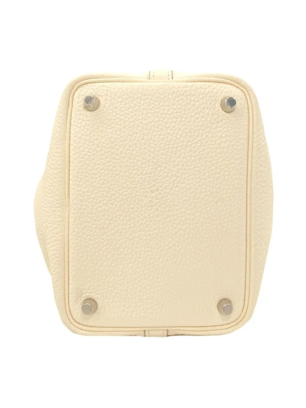Hermes Picotin Lock PM Silver Handbag Taurillon